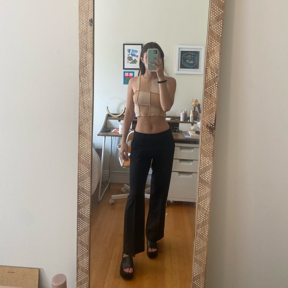 Black slacks